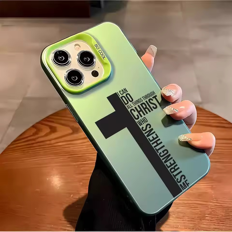 Anti Fingerprint Cross Bible P - Apple Iphone 15 ulasan dan harga