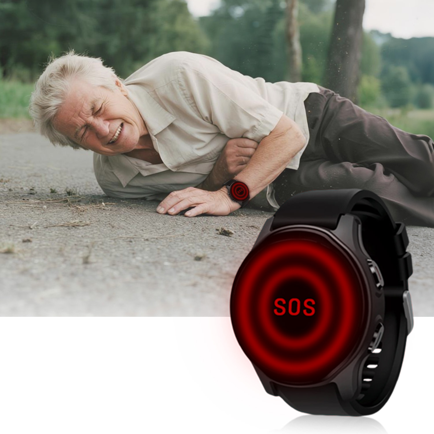 new 4G GPS Navigation Smart Wa - Fall Detection Watch ulasan dan harga