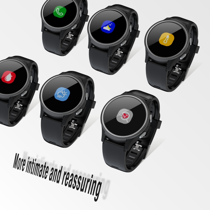 new 4G GPS Fall Detection SOS  - Fall Detection Watch ulasan dan harga