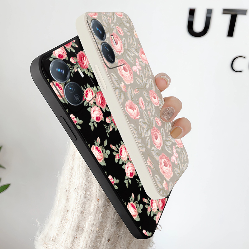 Little Flowers Print Phone Cas - Vivo Y28 ulasan dan harga