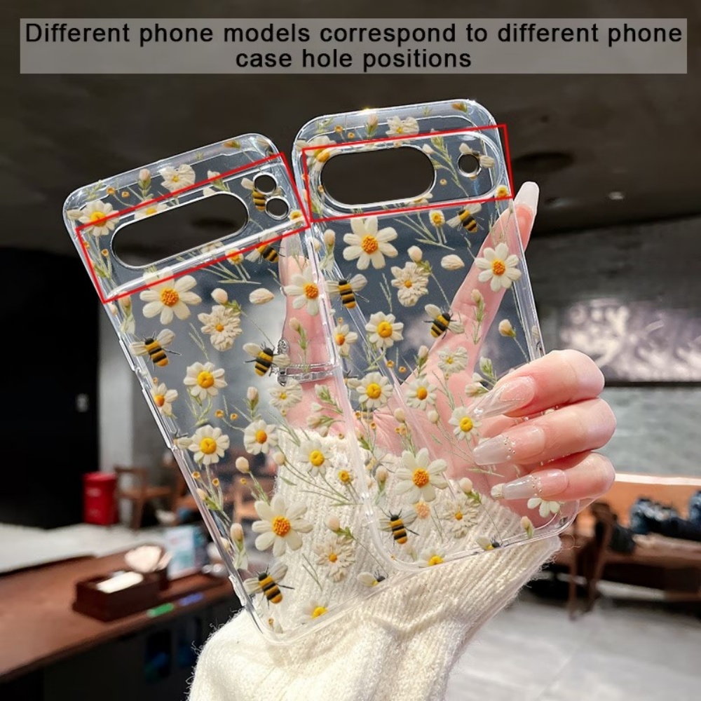 Cute Honeybee Flower Pattern S - Google Pixel 9 Pro ulasan dan harga